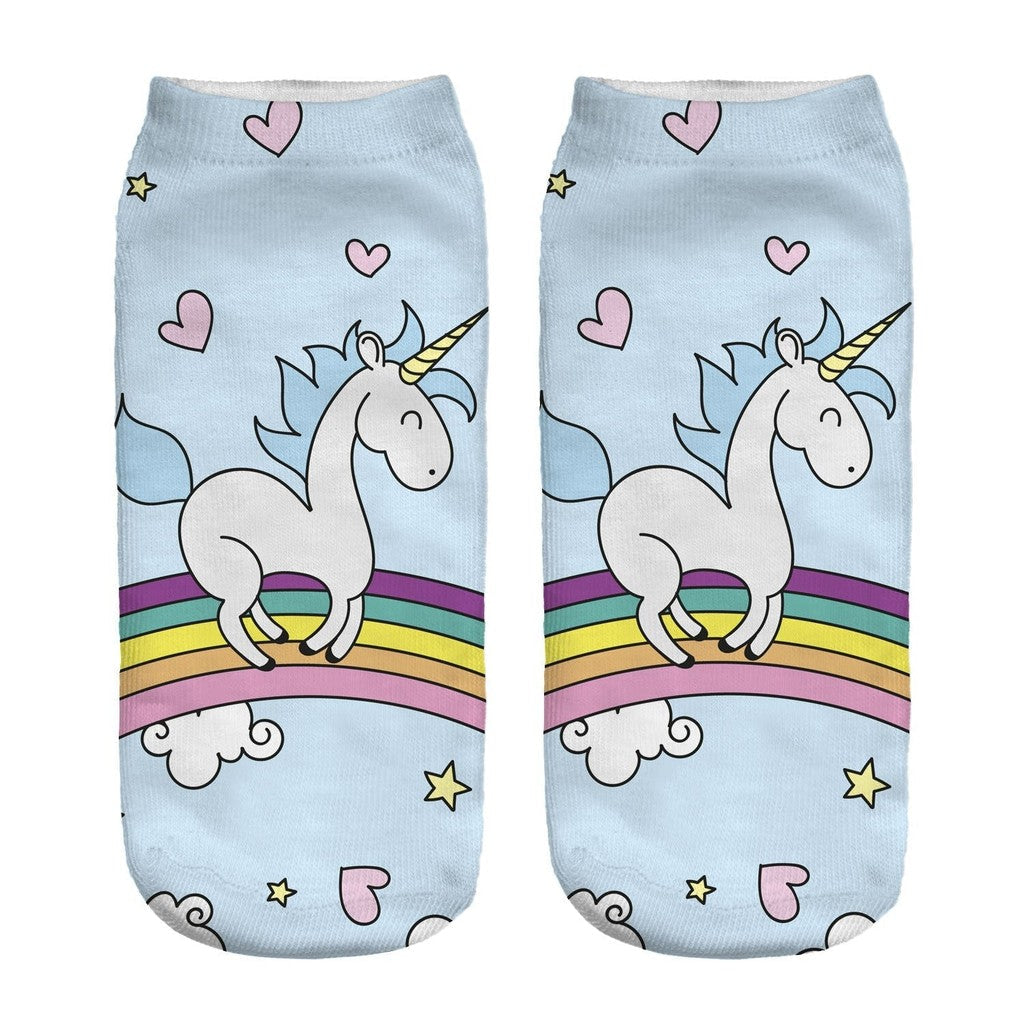 Chaussettes DDLG Licorne