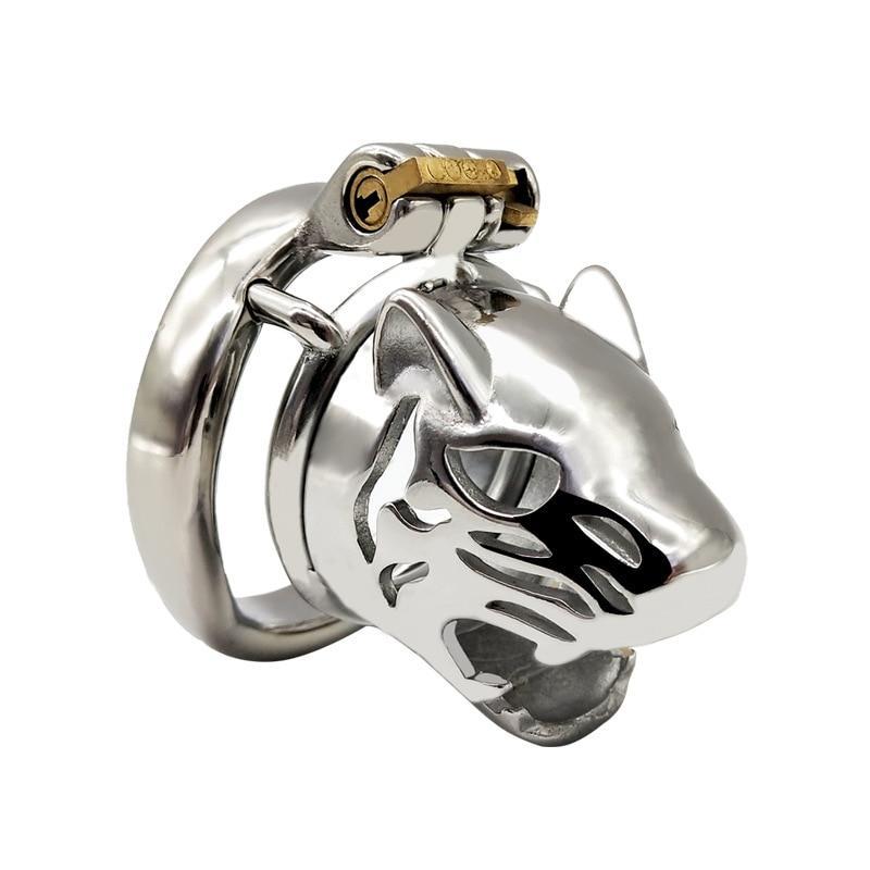 Cage de Chasteté Tigre Acier