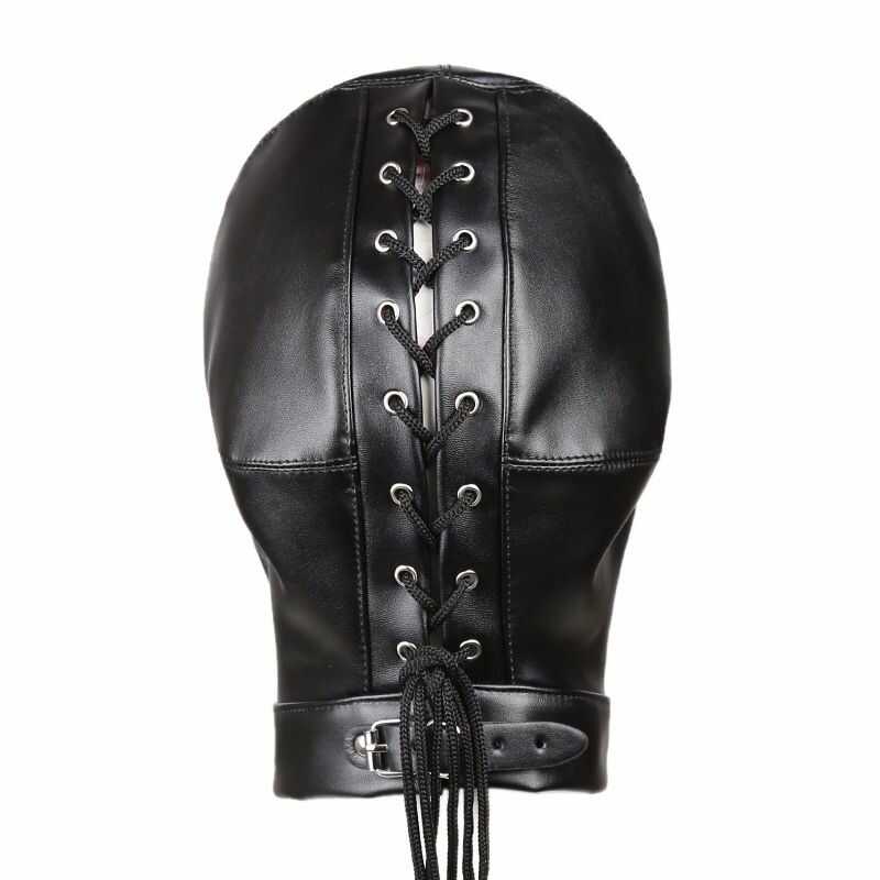 Cagoule BDSM Similicuir