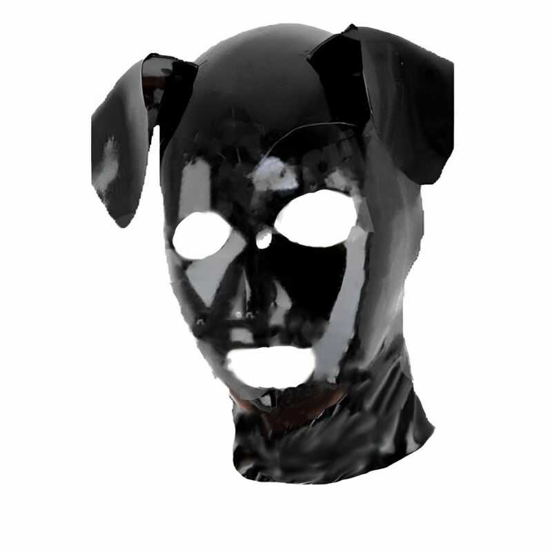 Cagoule Chien Latex