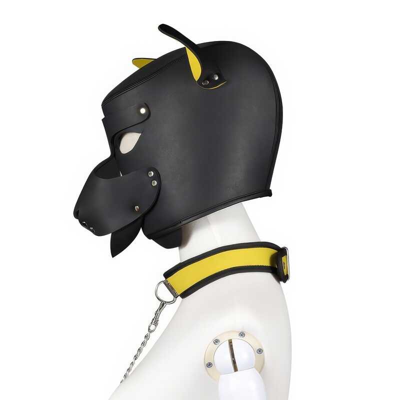 Cagoule Chien Cuir