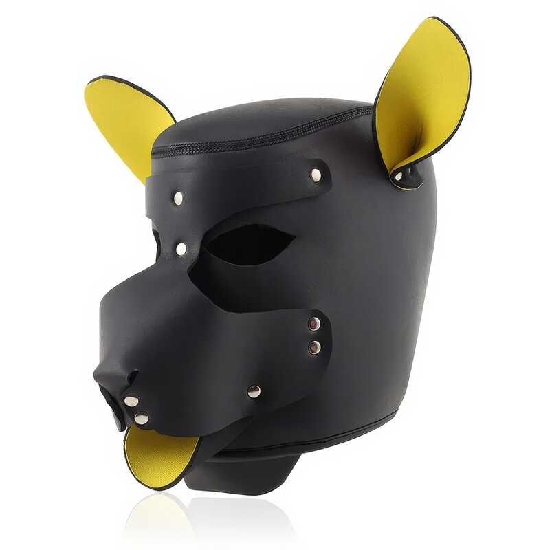 Cagoule Chien Cuir