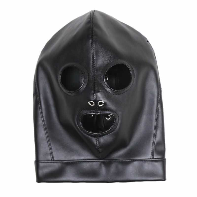 Cagoule BDSM Similicuir