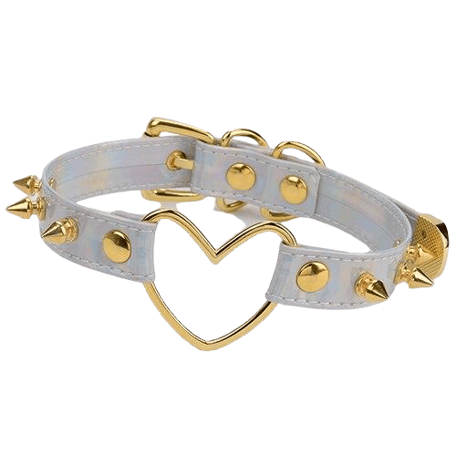 Choker BDSM Holographique