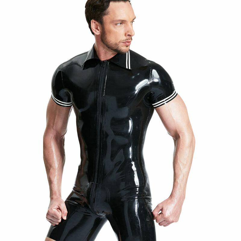 Combinaison Latex Homme Court