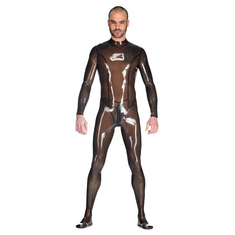 Combinaison Latex Transparent Homme