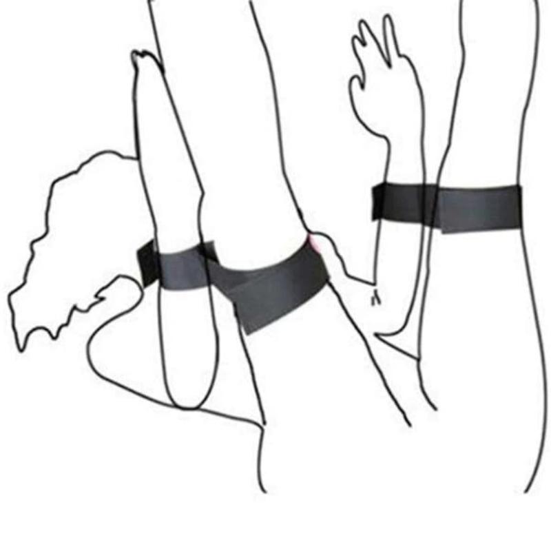Contraintes BDSM poignets/cuisses