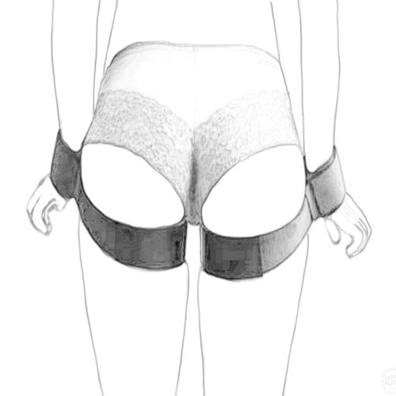 Contraintes BDSM poignets/cuisses
