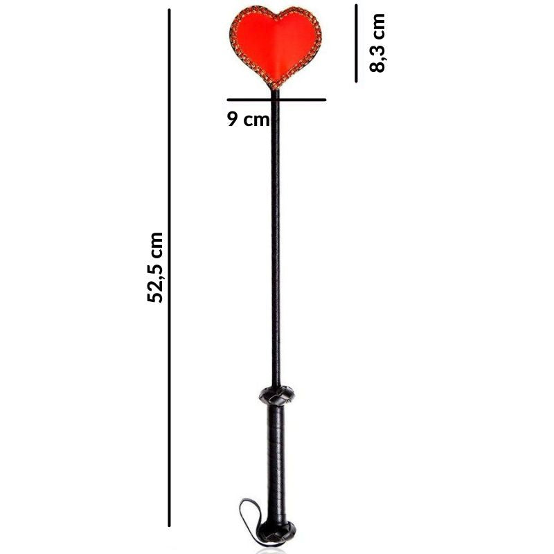 Cravache BDSM Coeur