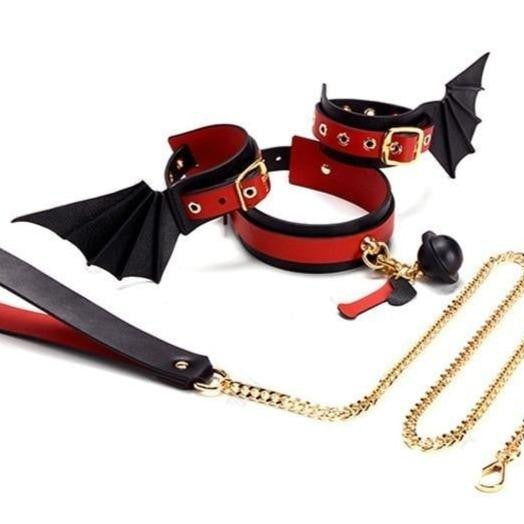 Kit Bondage Véritable Cuir Premium