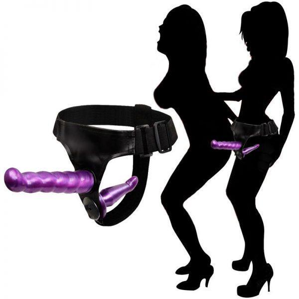 Gode Ceinture Double