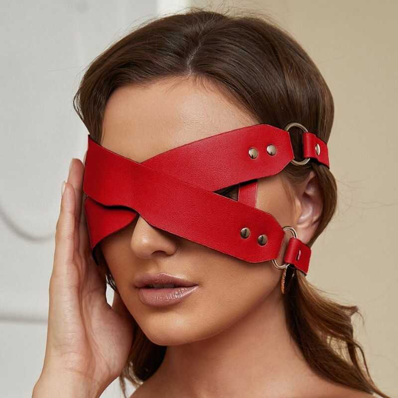 Masque Bandeau Cuir