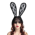 Masque Oreilles de Lapin Dentelle