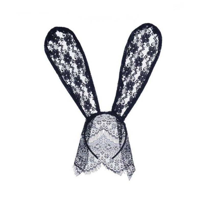 Masque Oreilles de Lapin Dentelle