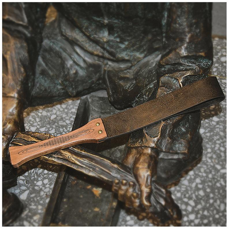 Paddle SM Bois et Cuir Vintage