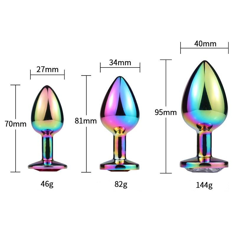 Plug Anal Multicolore