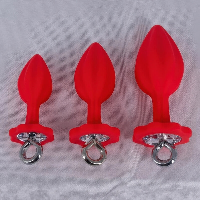 Plug Anal Silicone Fleur
