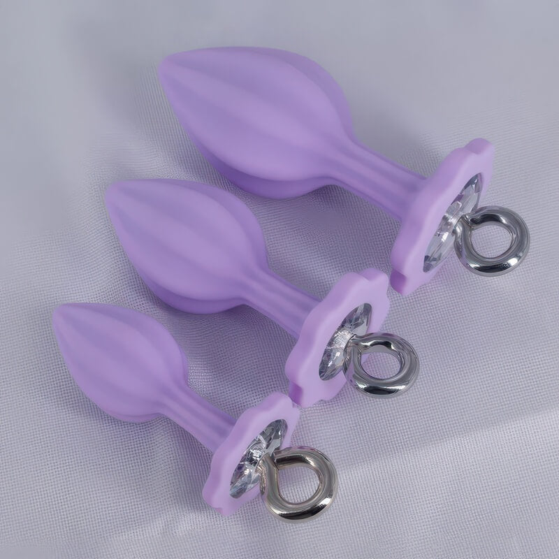 Plug Anal Silicone Fleur