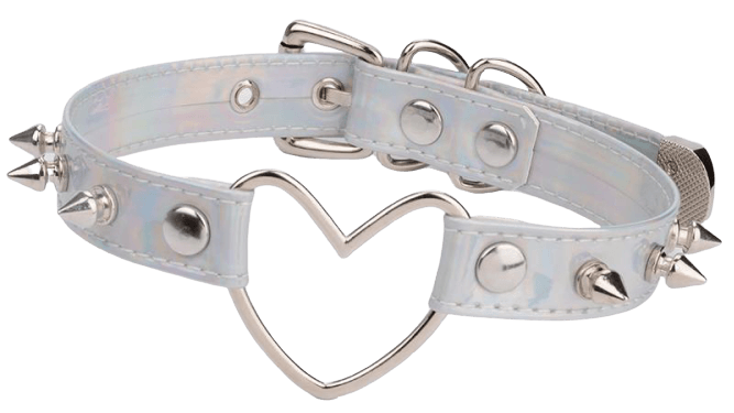 Choker BDSM Holographique