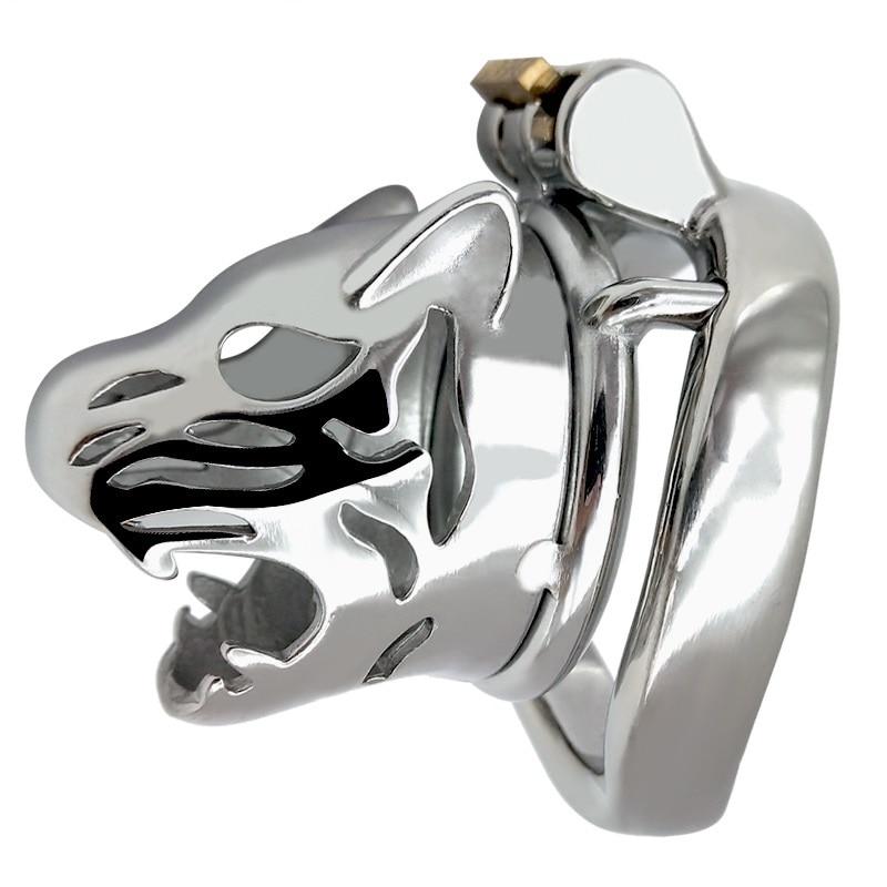 Cage de Chasteté Tigre Acier