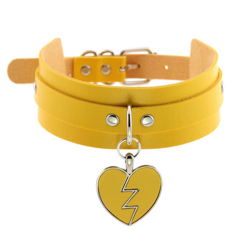 Choker Bdsm Coeur brisé