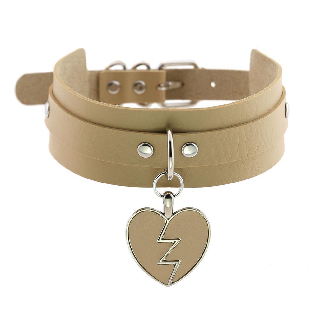 Choker Bdsm Coeur brisé