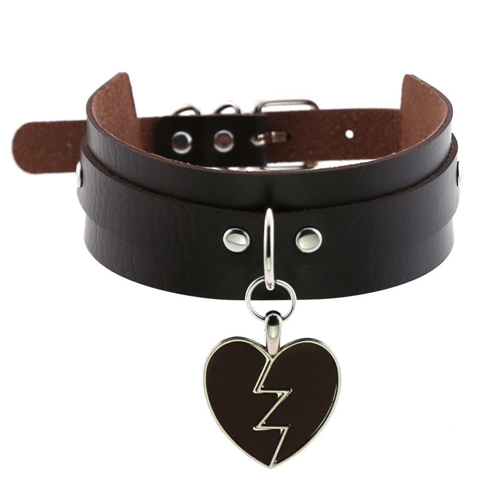 Choker Bdsm Coeur brisé