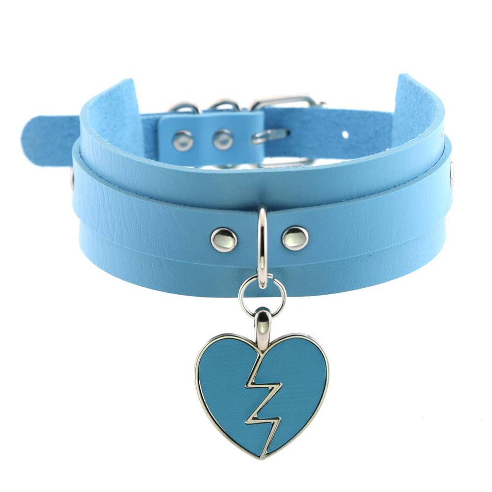 Choker Bdsm Coeur brisé