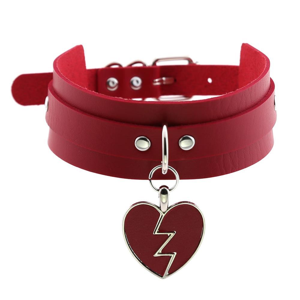 Choker Bdsm Coeur brisé