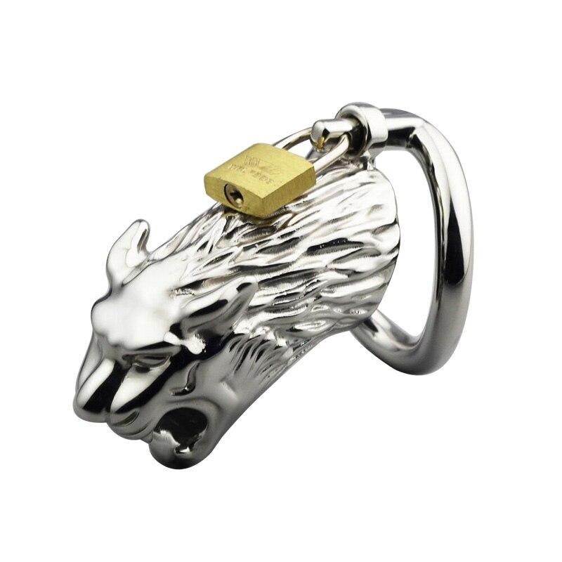 Cage de Chasteté Lion Acier