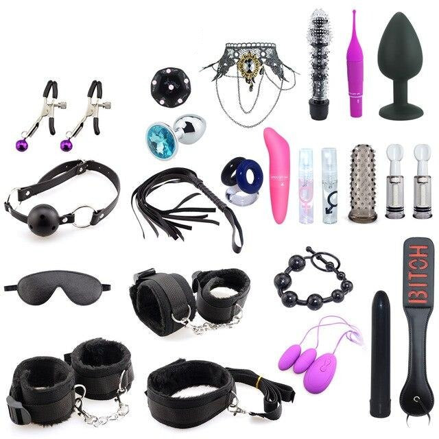 Kit BDSM 23 pièces