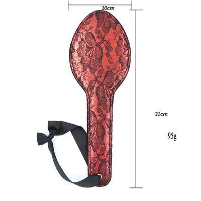 Paddle BDSM Rouge Écarlate