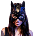 Masque Chat Similicuir
