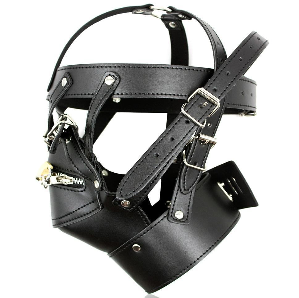 Cagoule Bondage Ouverte