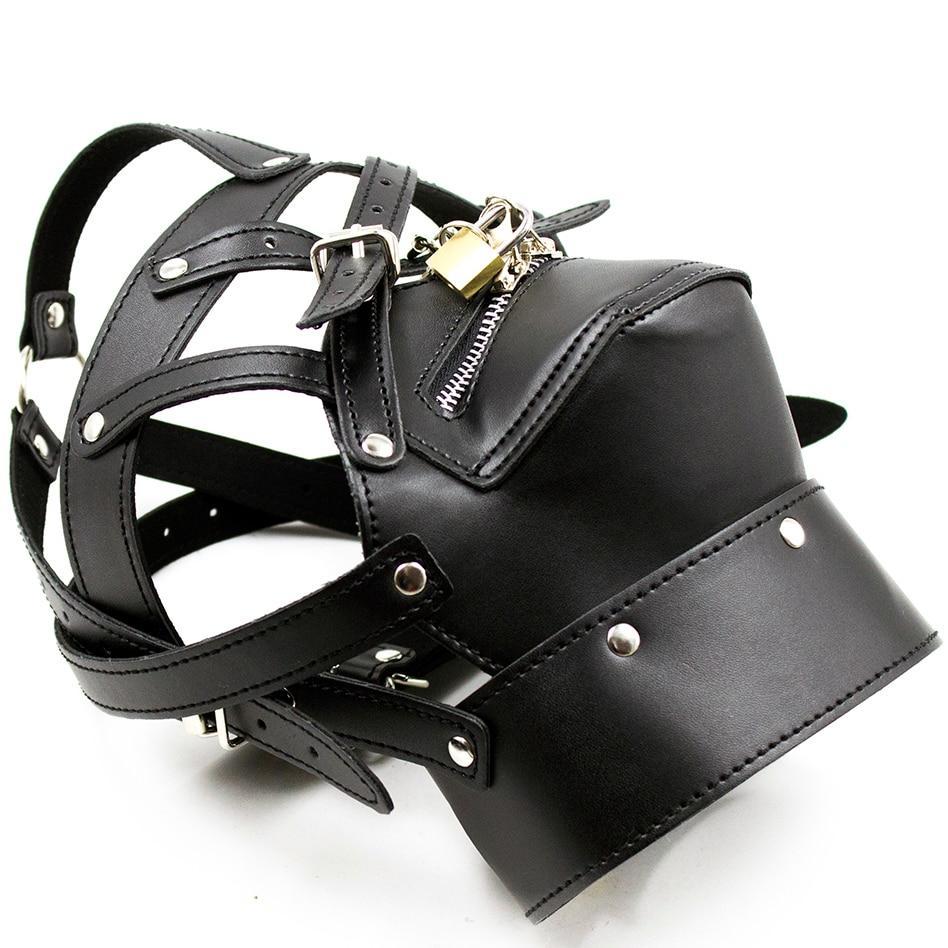 Cagoule Bondage Ouverte