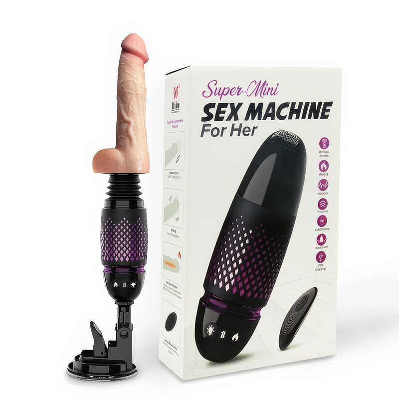Sex Machine Gode Télescopique