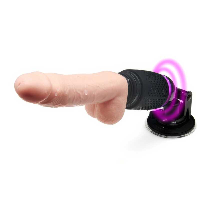Sex Machine Gode Télescopique